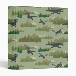 Classeur Dinosaures en Motif Camo