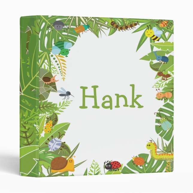 Classeur d'insectes d'insecte (Devant/Côté)