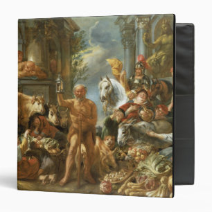 Classeur Diogène recherchant un homme honnête, c.1650-55