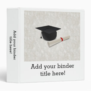 Classeur Diplôme de diplôme de fin d'études sur mesure