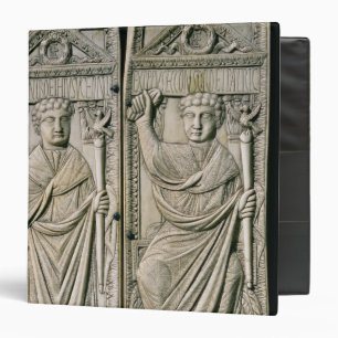 Classeur Diptyque de consul de Boethius dans l'ANNONCE 487