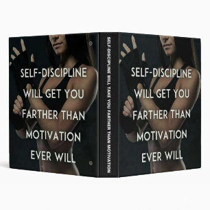 Classeur Discipline contre la motivation - inspiration du
