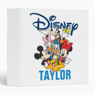 Classeur Disney   Mickey & Friends - Vacances en famille