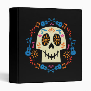 Classeur Disney Pixar Coco Crâne de sucre gothique