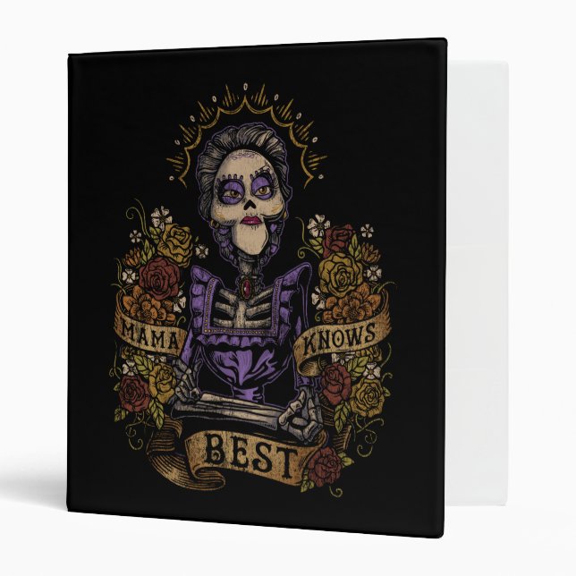 Classeur Disney Pixar Coco | Imelda | Mama connaît mieux (Devant/intérieur)