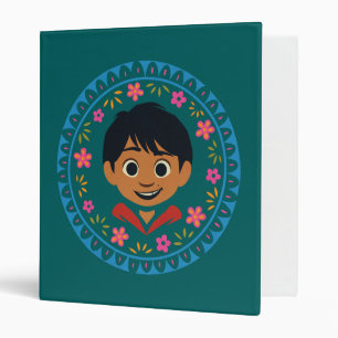Classeur Disney Pixar Coco Miguel Graphique floral