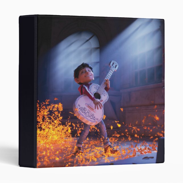 Classeur Disney Pixar Coco | Miguel - Véritable Musicien (Devant/Côté)