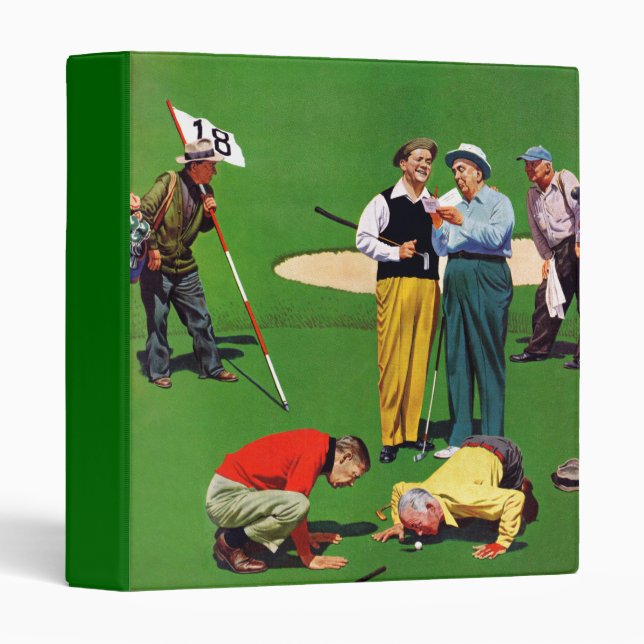 Classeur Dix-huitième trou (Devant/Côté)