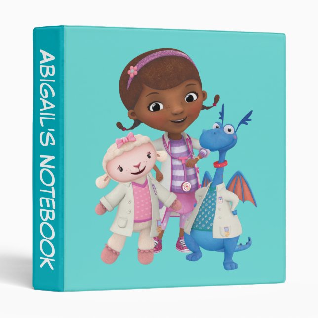 Classeur Doc McStuffins | Best Medic Buddies (Devant/Côté)