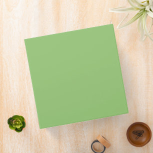 Classeur Docs de bureau minimaliste de pistache personnalis