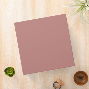 Classeur Docs minimalistes en bois de rose personnalisés
