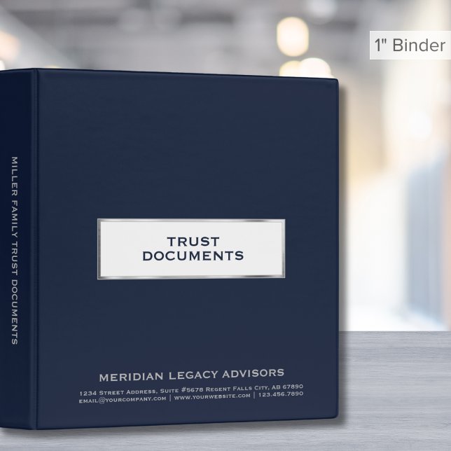 Classeur Documents d'approbation simples et élégants (Créateur téléchargé)
