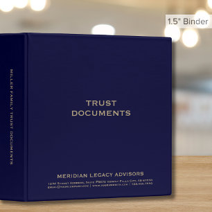 Classeur Documents de confiance 1,5 pouce