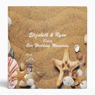 Classeur Dollar de sable Plage tropicale Bulles Coquillages