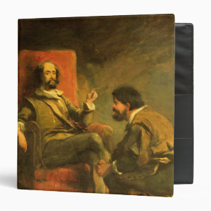 Classeur Don don Quichotte et Sancho Panza