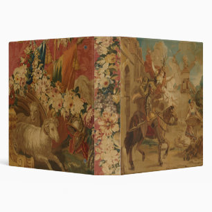 Classeur Don Quichotte guidé par la Folie, tapisserie du XV