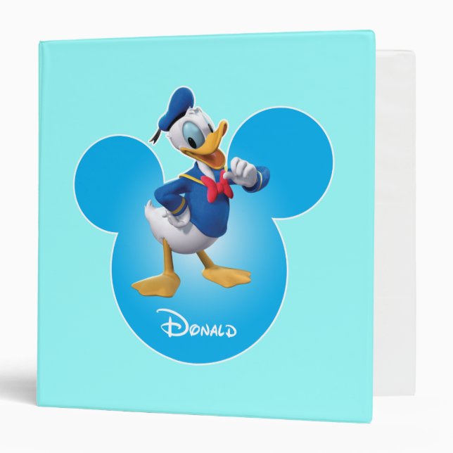 Classeur Donald Duck (Devant/Intérieur)