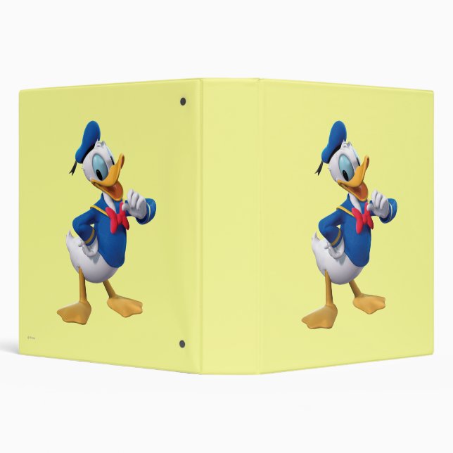 Classeur Donald Duck | Arme vers le haut (Arrière-plan)