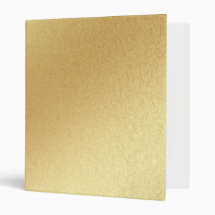 Classeur D'or à la mode de Faux de parties scintillantes