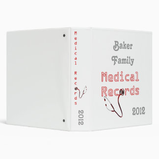 Classeur d'organisateur de rapports médicaux