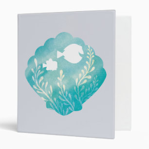 Classeur Dory & Nemo   Graphique Shell aquarelle