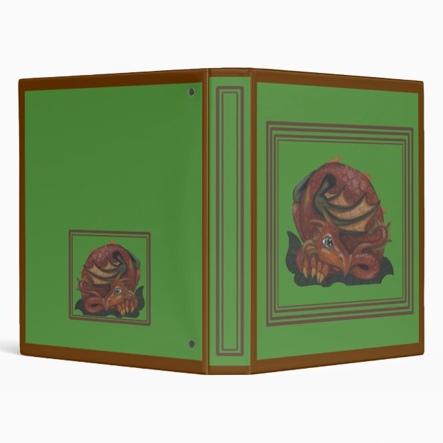 Classeur Dossier d'Classeur d'art imaginaire Earth Dragon (Arrière-plan)
