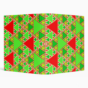 Classeur Dossier de Sierpinski (arbres de Noël)