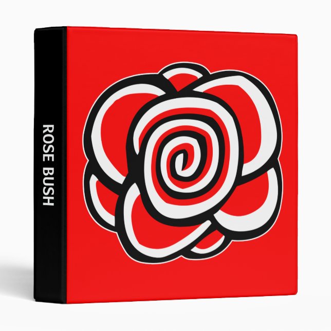 Classeur Dossier rose (Devant/Côté)