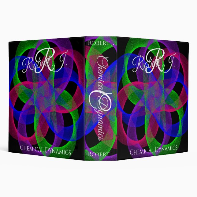 Classeur Double Loop Mesh Geometric Binder (Arrière-plan)