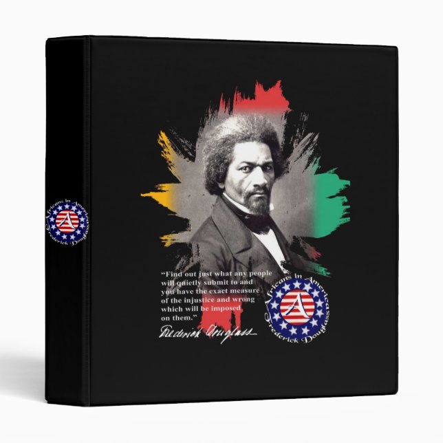 Classeur douglass de frederick (Devant/Côté)