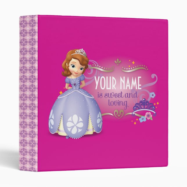 Classeur Doux et amour 2 (Devant/Côté)