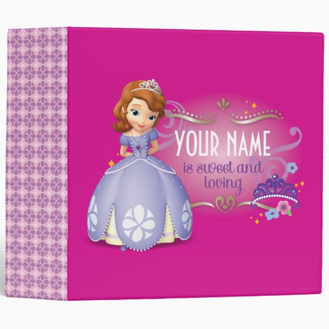 Classeur Doux et amour 2 (Devant/Côté)