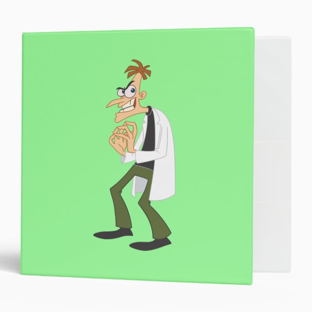 Classeur Dr Heinz Doofenshmirtz 1 (Devant/intérieur)