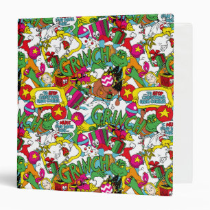 Classeur Dr. Seuss Grinch Motif Coloré