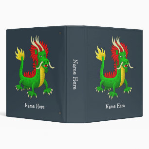 Classeur Dragon Chinois Moderne Coloré
