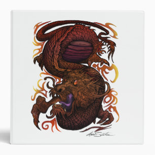 Classeur Dragon (conception de signature)