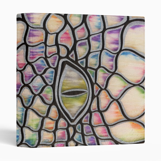 Classeur Dragon d'arc-en-ciel (Devant/Côté)