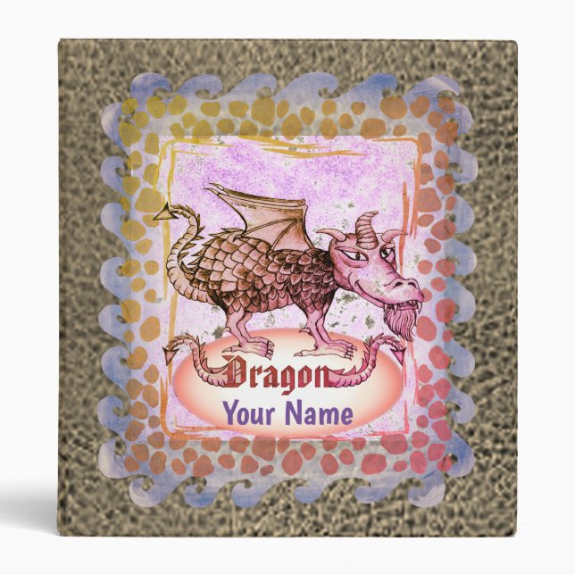 Classeur Dragon Donjon  (Devant)