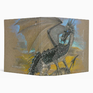 Classeur - dragon noir