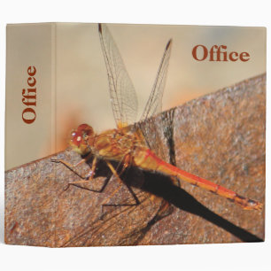 Classeur Dragonfly rouille avec Brown