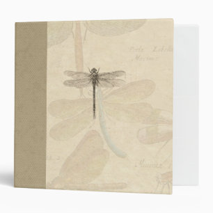 Classeur Dragonfly Vintage Antique Classic Nature