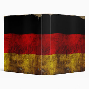 Classeur Drapeau allemand - Vintage