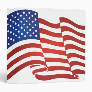 Classeur Drapeau américain