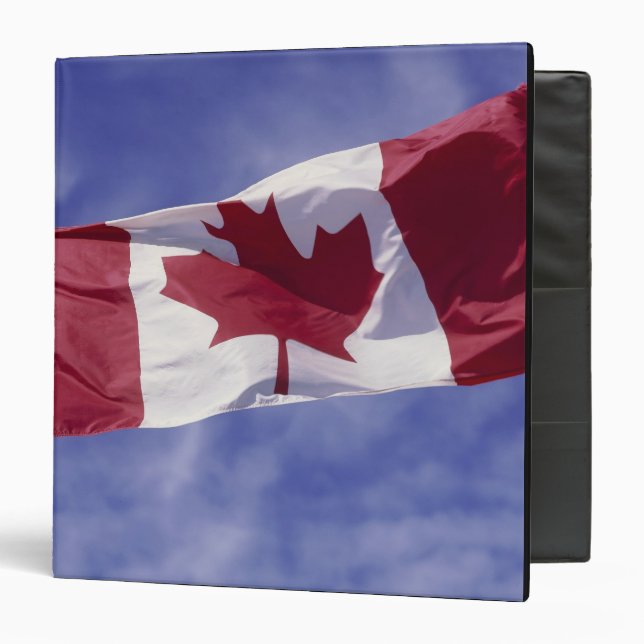 Classeur Drapeau canadien (Devant/Intérieur)