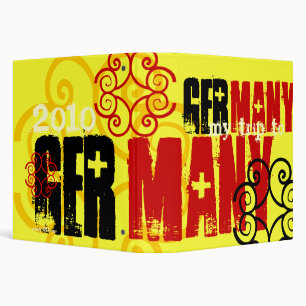 Classeur Drapeau celtique allemand "My Trip to Germany 2010