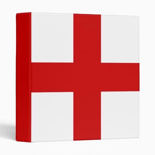 Classeur Drapeau d'Angleterre (Devant/Côté)