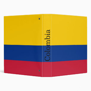 Classeur Drapeau de Colombie