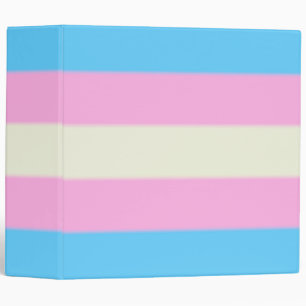 Classeur Drapeau de fierté de transsexuel de Falln