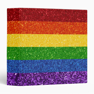 Classeur Drapeau de la Fierté arc-en-ciel LGBT Parties scin