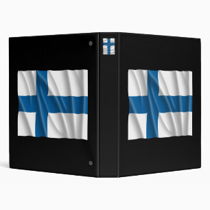 CLASSEUR DRAPEAU DE LA FINLANDE